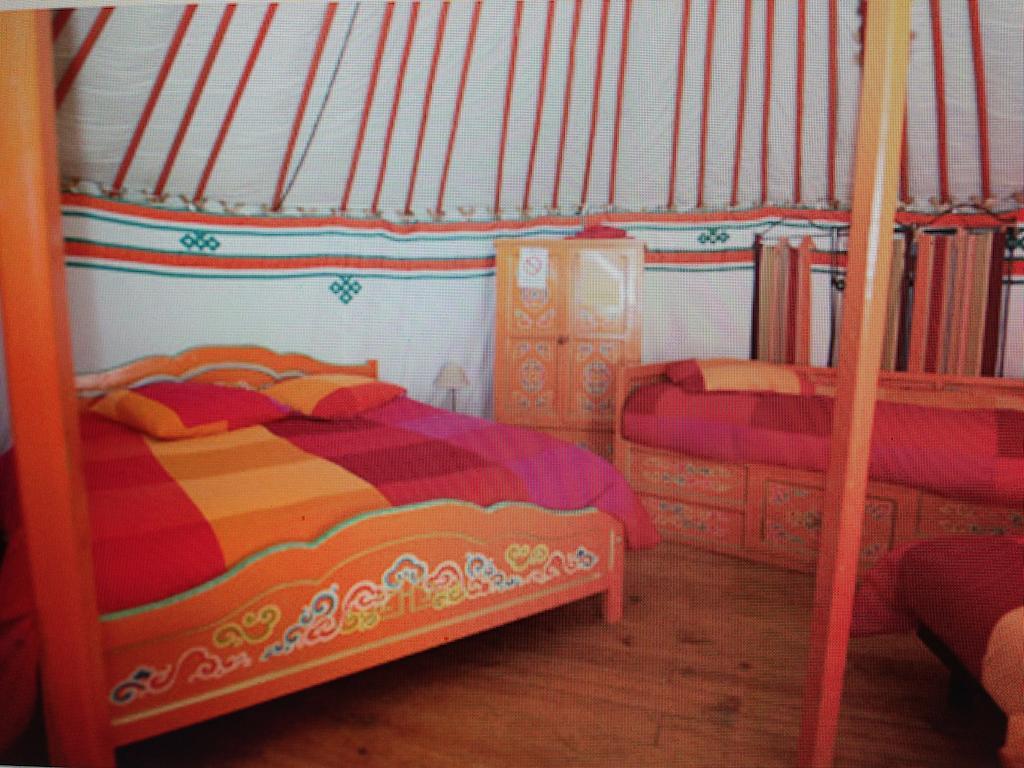 Camping Domaine De Mepillat Saint-Nizier-le-Bouchoux 客房 照片